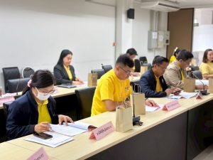 สวพ. มทร.ธัญบุรี เข้าร่วมการประชุมคณะทำงานขับเคลื่อนแผนพัฒนากำลังคนจังหวัดนครนายก ครั้งที่ 2/2568