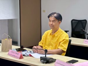 สวพ. มทร.ธัญบุรี เข้าร่วมการประชุมคณะทำงานขับเคลื่อนแผนพัฒนากำลังคนจังหวัดนครนายก ครั้งที่ 2/2568