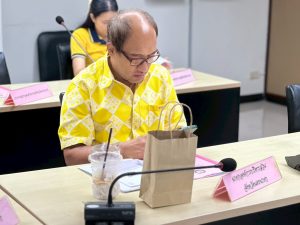 สวพ. มทร.ธัญบุรี เข้าร่วมการประชุมคณะทำงานขับเคลื่อนแผนพัฒนากำลังคนจังหวัดนครนายก ครั้งที่ 2/2568