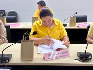 สวพ. มทร.ธัญบุรี เข้าร่วมการประชุมคณะทำงานขับเคลื่อนแผนพัฒนากำลังคนจังหวัดนครนายก ครั้งที่ 2/2568