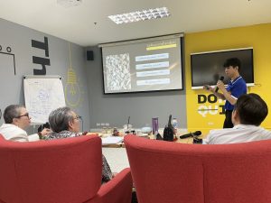 กิจกรรม Grooming Series : ปลุกพลังนักวิจัย สู่เวที Pitching ระดับมืออาชีพ