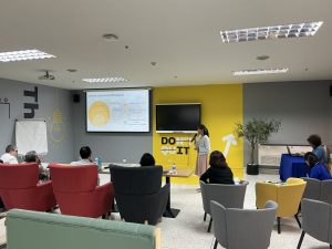 กิจกรรม Grooming Series : ปลุกพลังนักวิจัย สู่เวที Pitching ระดับมืออาชีพ