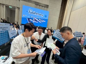 สวพ. มทร.ธัญบุรี เข้าร่วมกิจกรรม The Fusion Day กิจกรรมเชื่อมโอกาสธุรกิจนวัตกรรมเครือข่าย