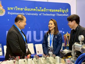 มทร.ธัญบุรี เข้าร่วมพิธีเปิดและจัดแสดงผลงานวิจัย ในงานประชุมบุคลากรไทยที่มีความสามารถระดับสูง ประจำปี 2568