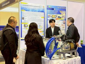 มทร.ธัญบุรี เข้าร่วมพิธีเปิดและจัดแสดงผลงานวิจัย ในงานประชุมบุคลากรไทยที่มีความสามารถระดับสูง ประจำปี 2568