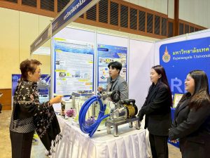 มทร.ธัญบุรี เข้าร่วมพิธีเปิดและจัดแสดงผลงานวิจัย ในงานประชุมบุคลากรไทยที่มีความสามารถระดับสูง ประจำปี 2568