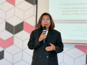 สวพ. มทร.ธัญบุรี เข้าร่วมการประชุมการจัดการความรู้ด้านวิจัย ประจำปีการศึกษา 2568