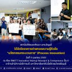 โครงการถ่ายทอดความรู้หัวข้อ "นวัตกรรมกระบวนการ" (Process Innovation)