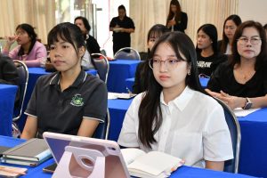 โครงการอบรมยกระดับมาตรฐานความปลอดภัยห้องปฏิบัติการ มหาวิทยาลัยเทคโนโลยีราชมงคลธัญบุรี