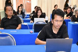 โครงการอบรมยกระดับมาตรฐานความปลอดภัยห้องปฏิบัติการ มหาวิทยาลัยเทคโนโลยีราชมงคลธัญบุรี