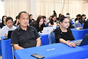 โครงการอบรมยกระดับมาตรฐานความปลอดภัยห้องปฏิบัติการ มหาวิทยาลัยเทคโนโลยีราชมงคลธัญบุรี