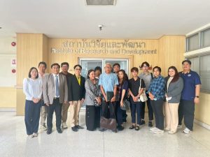 สวพ. มทร.ธัญบุรี ต้อนรับคณะผู้บริหารจากบริษัท ฮิโนกิไทย แอนด์ เวสเนส โปรดักส์ จำกัด