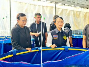 โครงการถ่ายทอดเทคโนโลยีการเพาะเลี้ยงปลาดุกคุณภาพสูงด้วยเทคโนโลยีการเพาะเลี้ยงแบบครบวงจรสู่ชุมชน