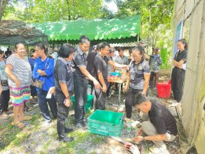โครงการถ่ายทอดเทคโนโลยีการเพาะเลี้ยงปลาดุกคุณภาพสูงด้วยเทคโนโลยีการเพาะเลี้ยงแบบครบวงจรสู่ชุมชน