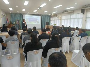 สวพ. มทร.ธัญบุรี ลุยสมุทรปราการ! ขับเคลื่อนงาน ววน. ยกระดับเศรษฐกิจชุมชนและห่วงโซ่คุณค่าด้วยนวัตกรรม