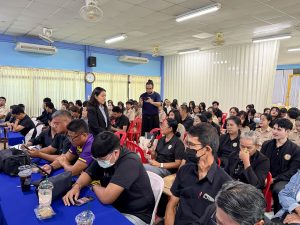 สวพ. มทร.ธัญบุรี ลุยอ่างทอง! ขับเคลื่อนงาน ววน. ยกระดับเศรษฐกิจชุมชนและห่วงโซ่คุณค่าด้วยนวัตกรรม